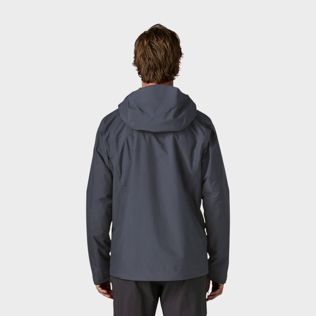 Patagonia insulated boulder fork Regnjakke I Smoulder Blue