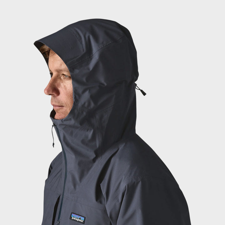 Patagonia insulated boulder fork Regnjakke I Smoulder Blue