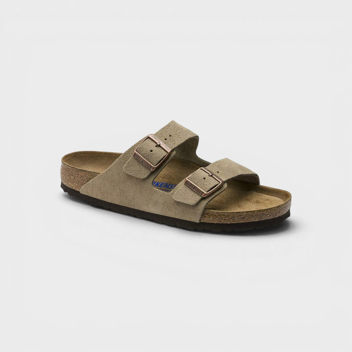 Birkenstock Arizona Suede Leather I Taupe