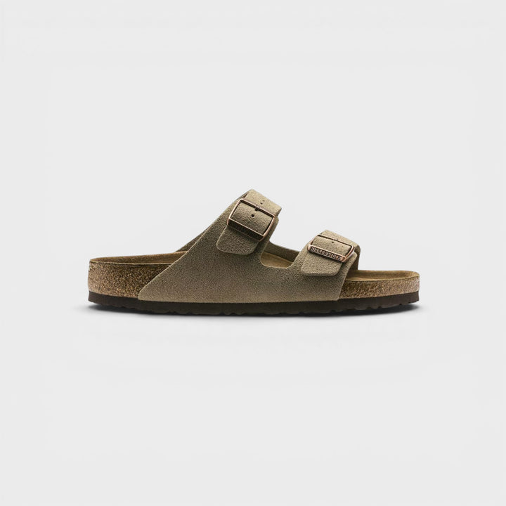 Birkenstock Arizona Suede Leather I Taupe