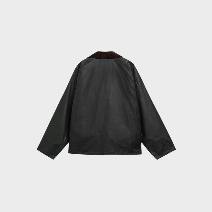 Barbour OS Transport Wax Jakke I Sage