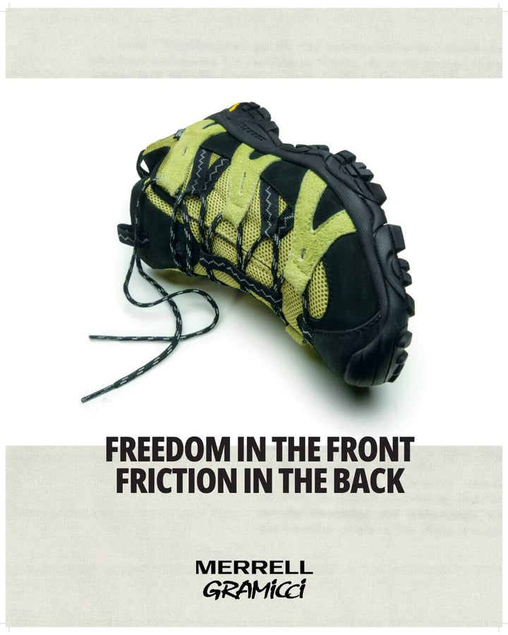 Merrell x Gramicci Moab 2 Siren In Dark Citron