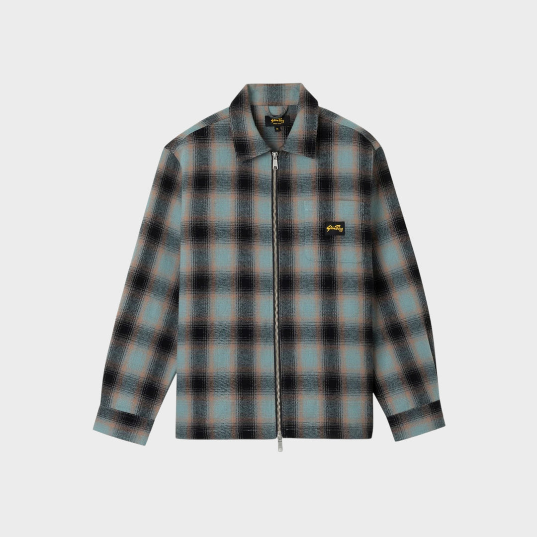 Stan Ray Zip Shirt I Black Check
