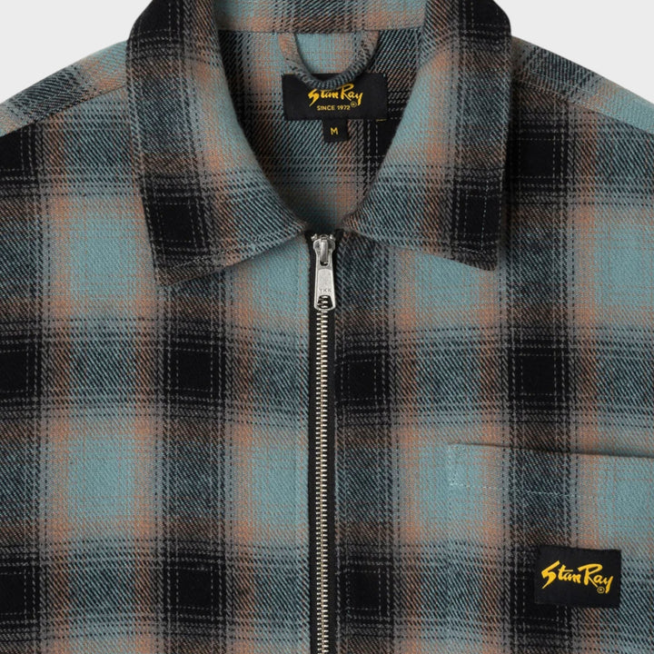 Stan Ray Zip Shirt I Black Check