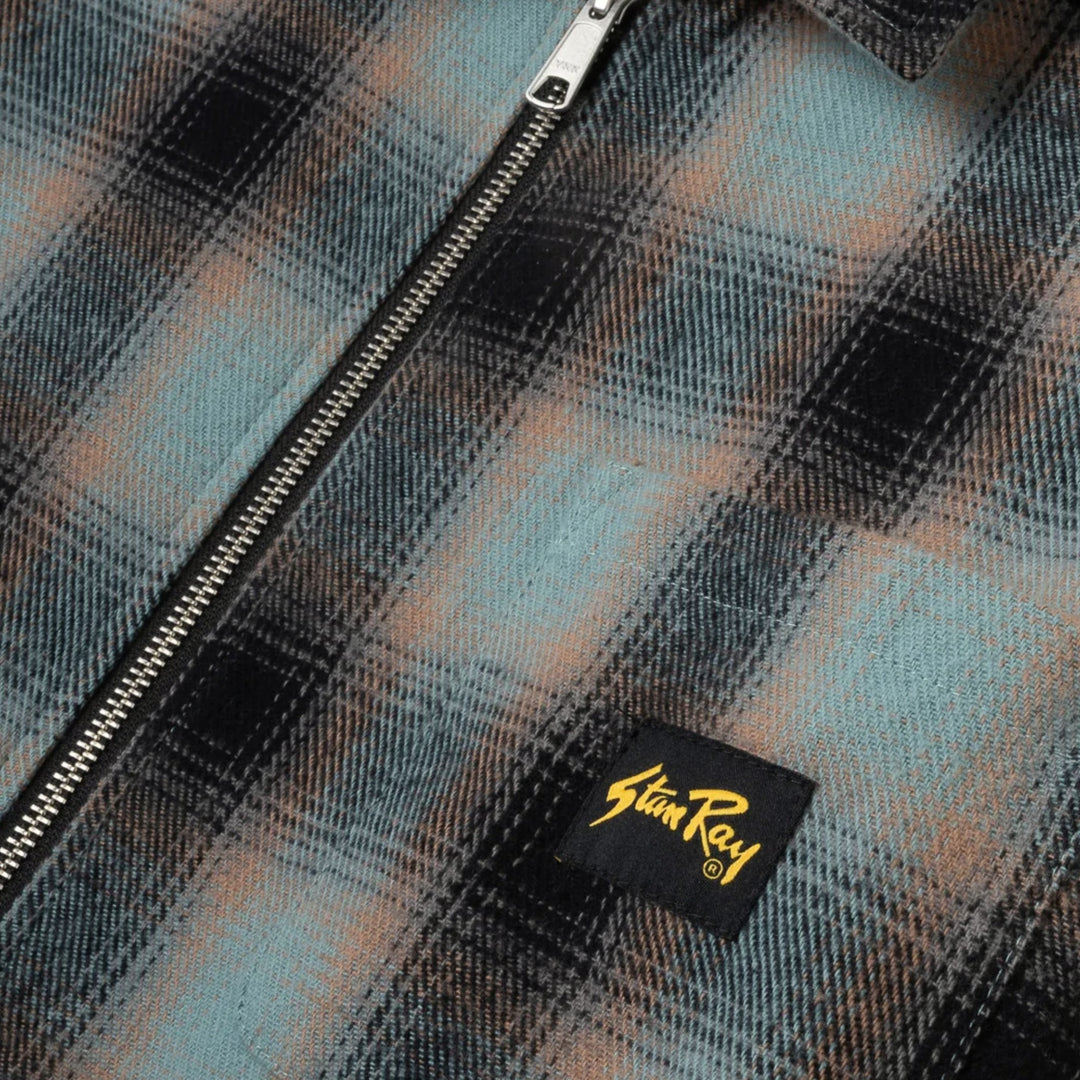 Stan Ray Zip Shirt I Black Check