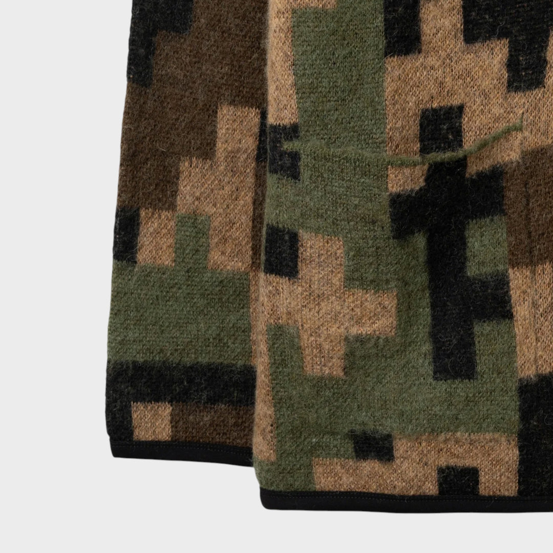 Stan Ray Knitted Cardigan I Digi Camo print