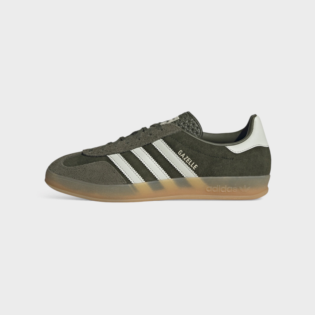 Adidas Gazelle Indoor Night Cargo/Aluminium sneakers