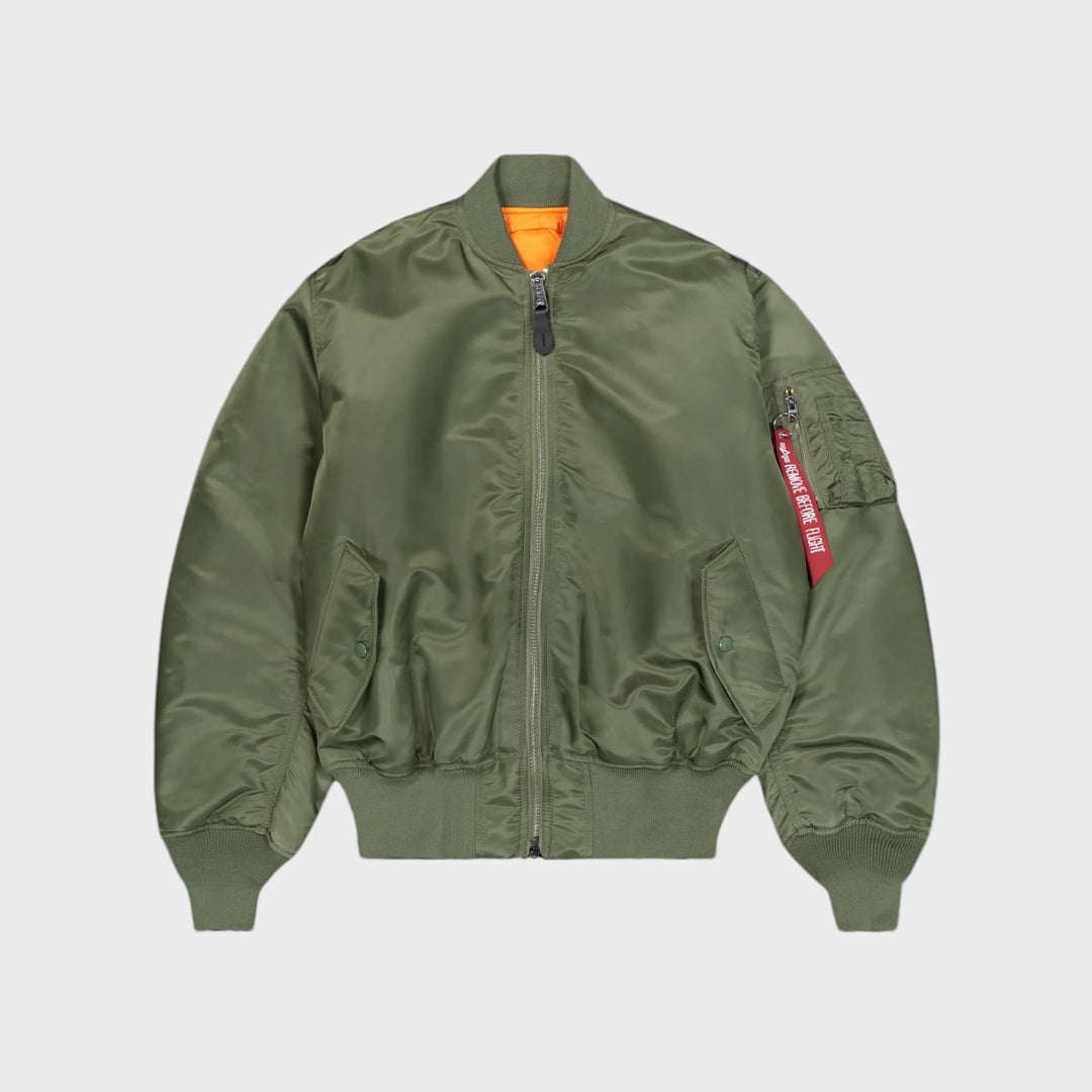 alpha-industries-ma-1-heritage-bomberjakke-gron