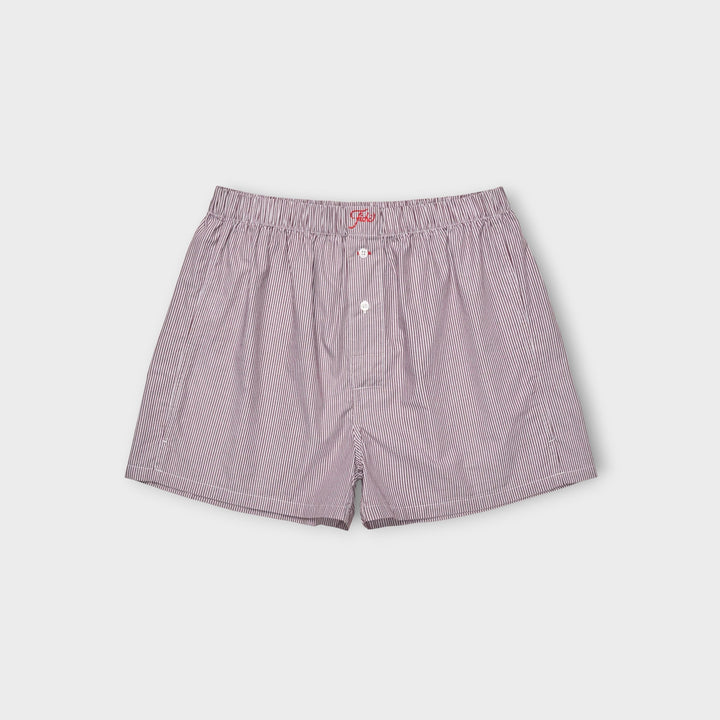 Fichi Boxers I Vintage Burgundy Stripe