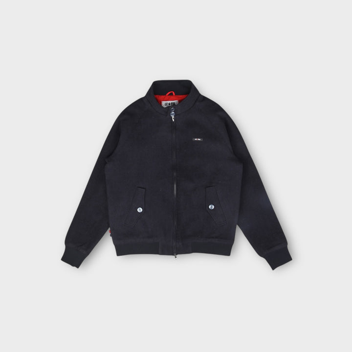 Le Fix Harrington Uldjakke I Navy