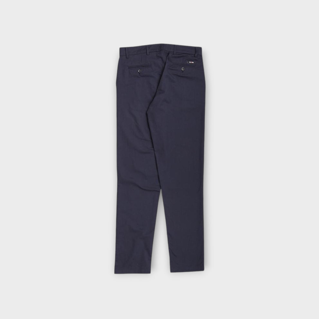 Le Fix Regular Cotton Bukser I Navy