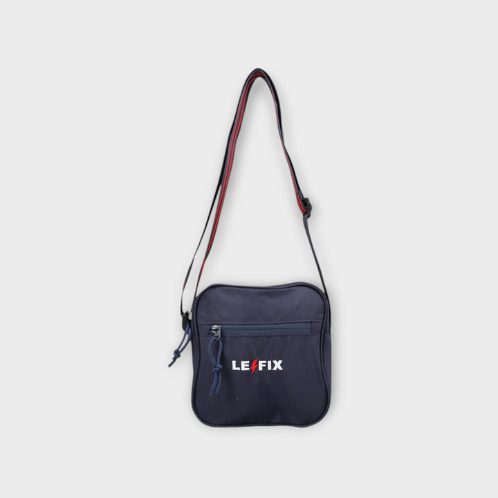 Le Fix Skuldertaske I Navy/Red