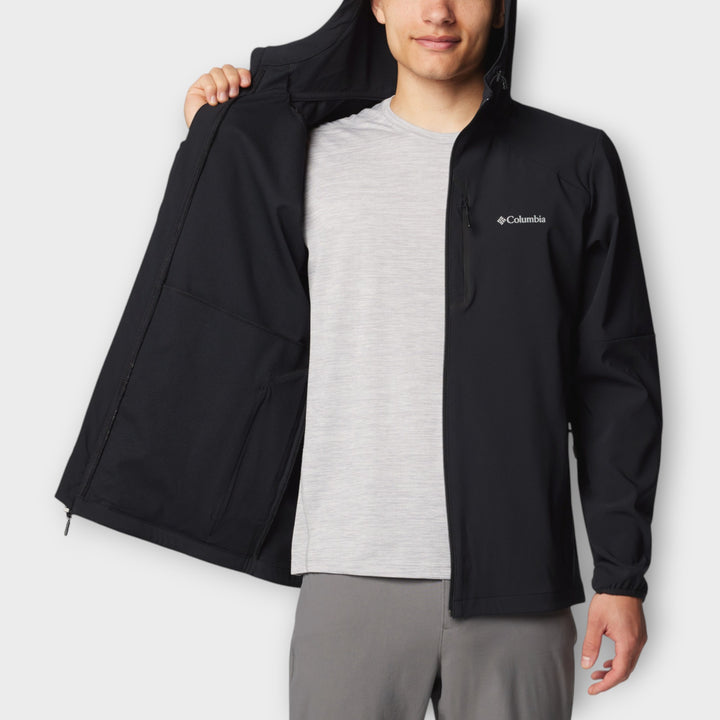 Columbia Tech Softshell Hoodie I Sort