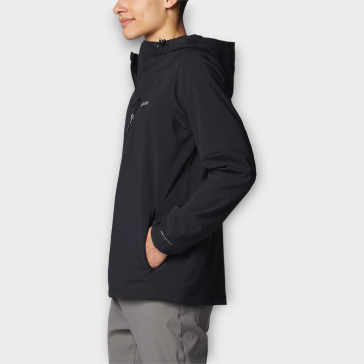 Columbia Tech Softshell Hoodie I Sort