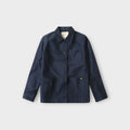 Le Mont Saint Michel Moleskin Work Jacket I Navy Blue