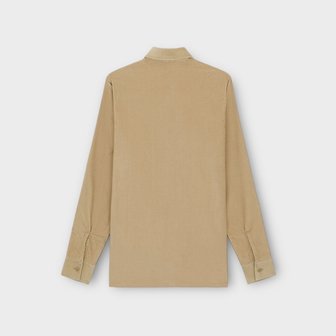 Dickies Corduroy Skjorte I Khaki