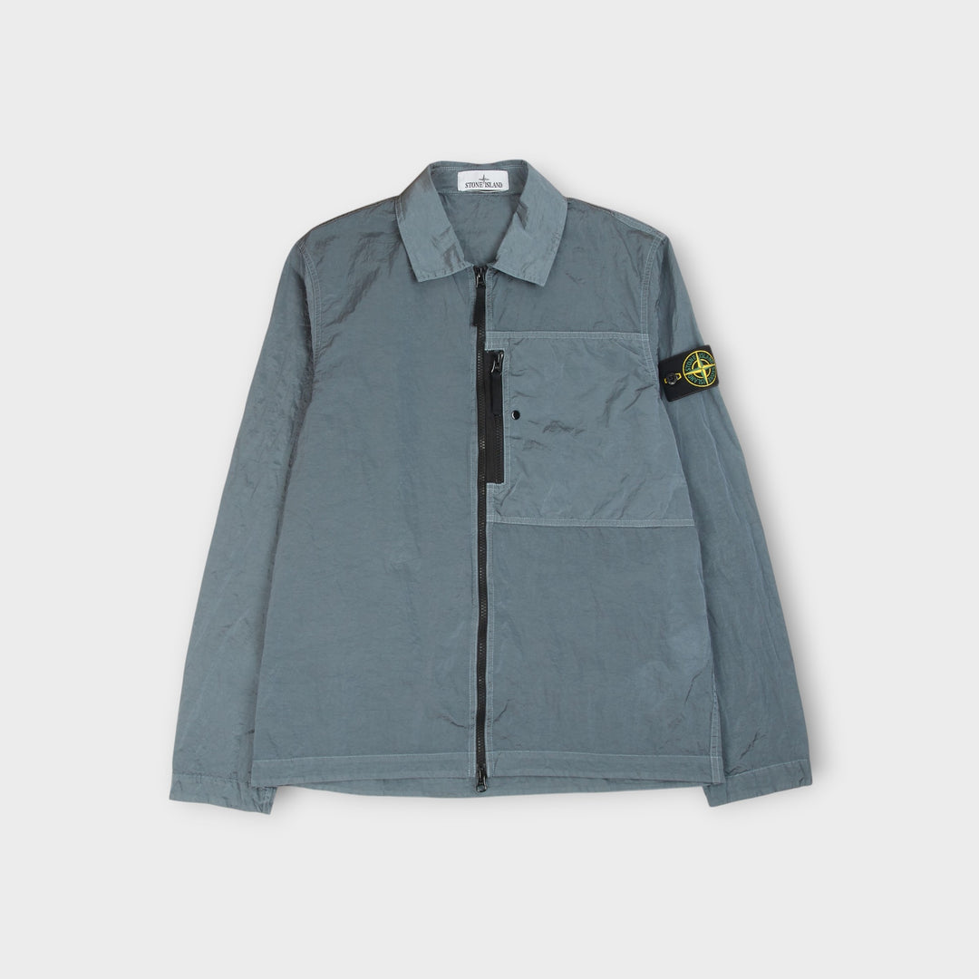 Stone Island Nylon Overshirt I Elemental Blue