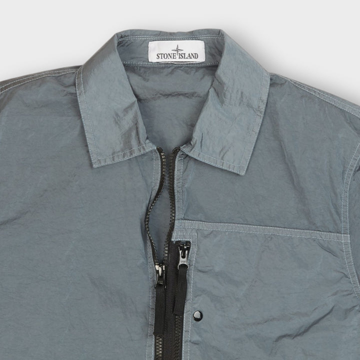 Stone Island Nylon Overshirt I Elemental Blue