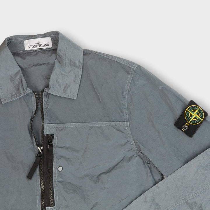 Stone Island Nylon Overshirt I Elemental Blue