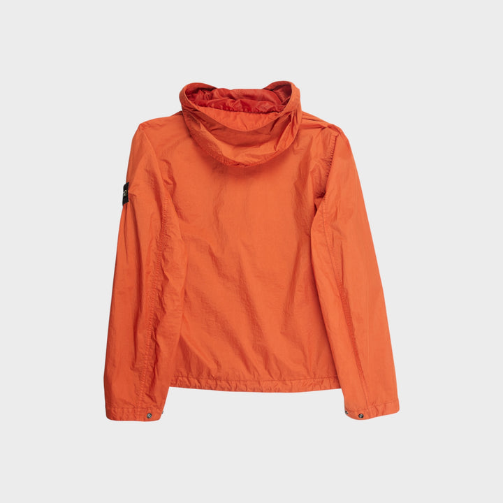 Stone Island Garment Dyed Crinkle Jakke I Burnt Orange