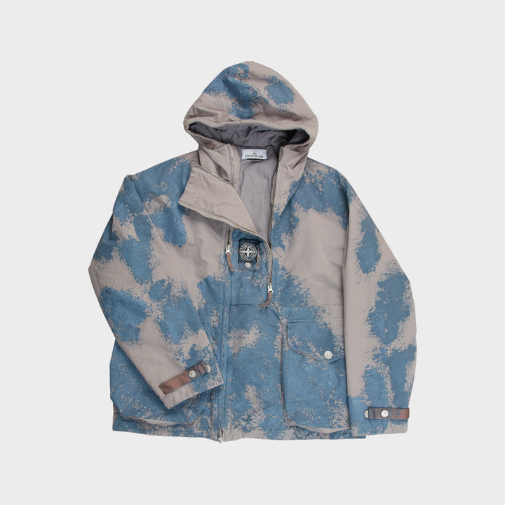 Stone Island Hand Painted David Light-TC Jakke I Grey/Blue