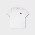 Stone Island Klassisk T-Shirt I Hvid