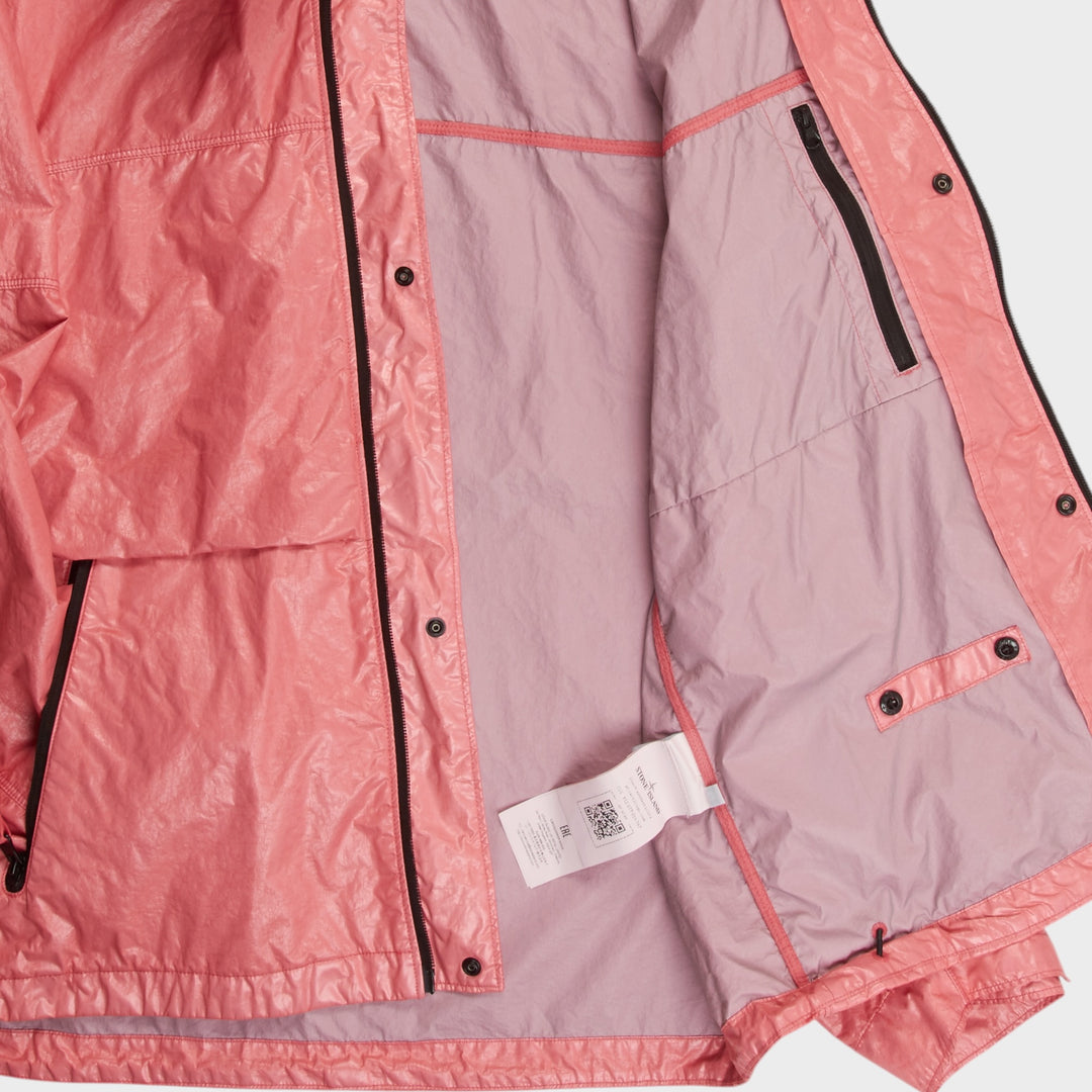 Stone Island Light Nylon 3L-TC Hooded Jakke I Pink