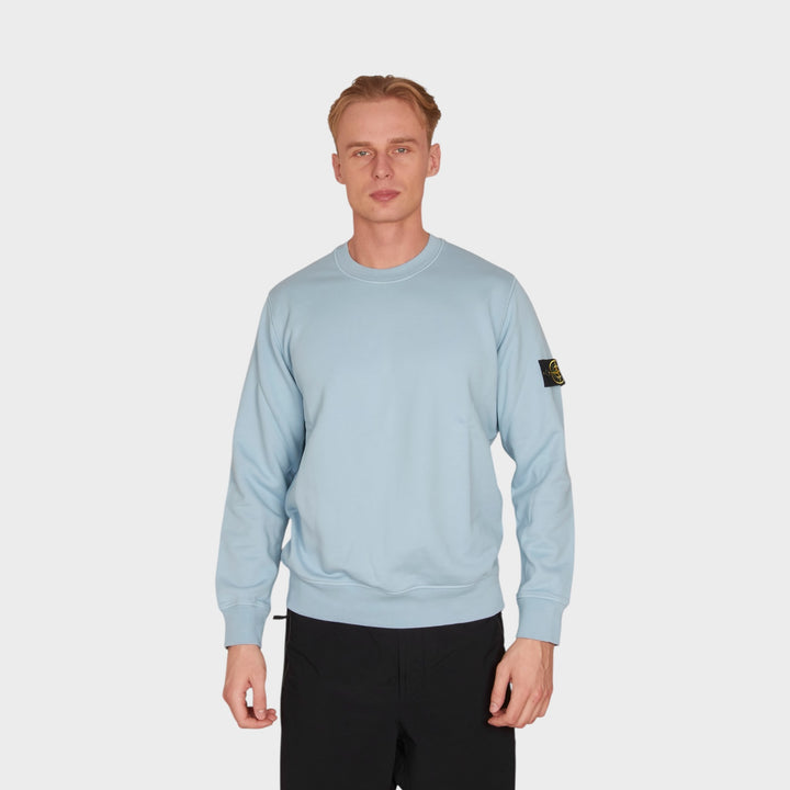 Stone Island Felpa Crewneck I Light Blue