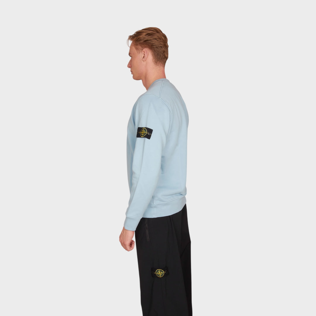Stone Island Felpa Crewneck I Light Blue