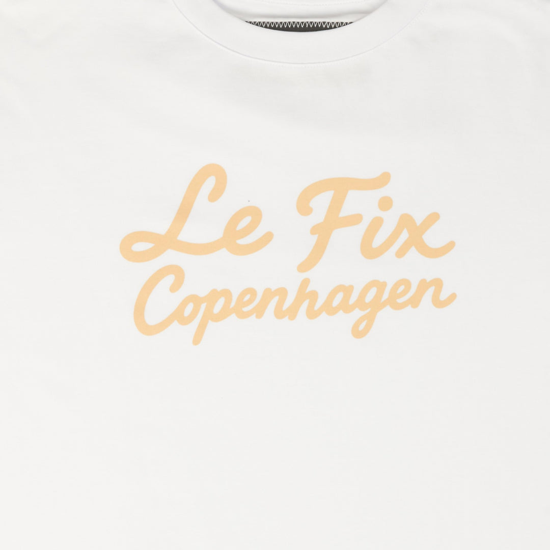 Le Fix Copenhagen T-Shirt I Hvid