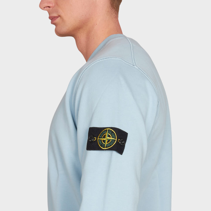 Stone Island Felpa Crewneck I Light Blue