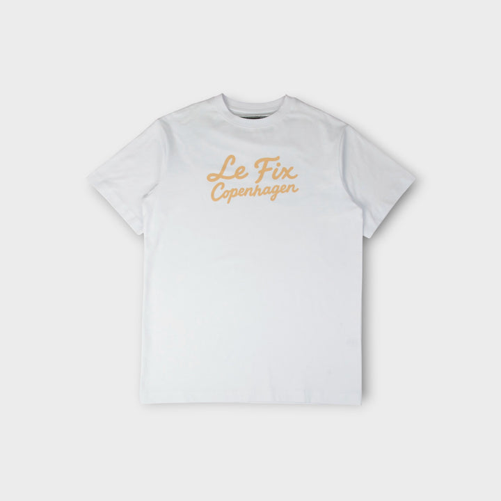 Le Fix Copenhagen T-Shirt I Hvid