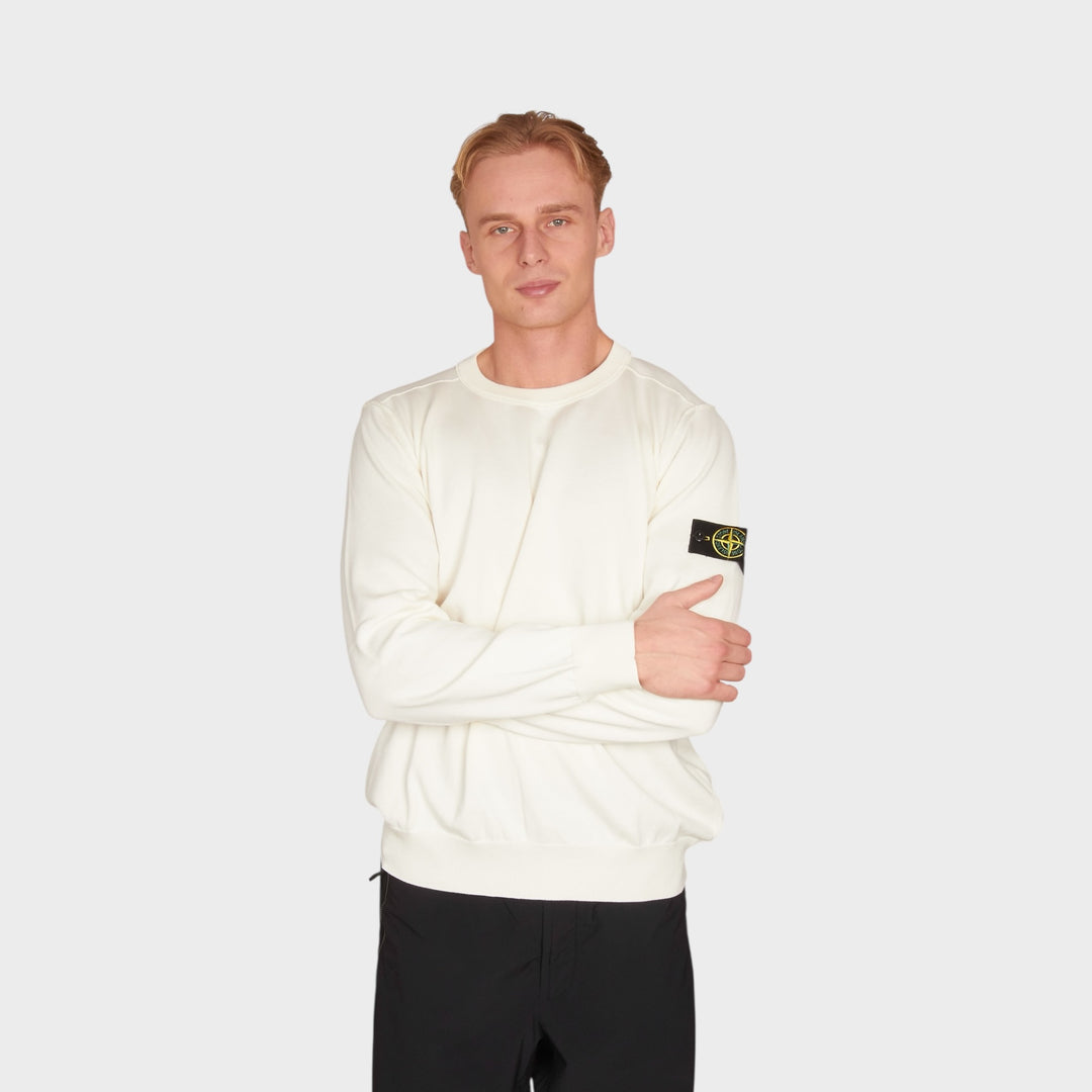 Stone Island Crewneck Jumper I Ivory