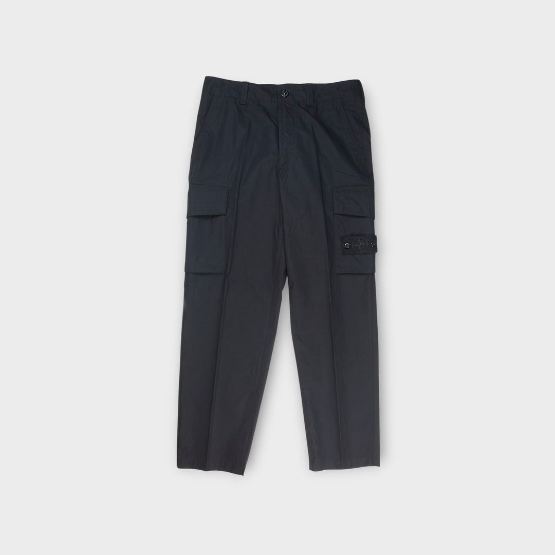 Stone Island All-Weather Cotton Ghost Bukser I Sort