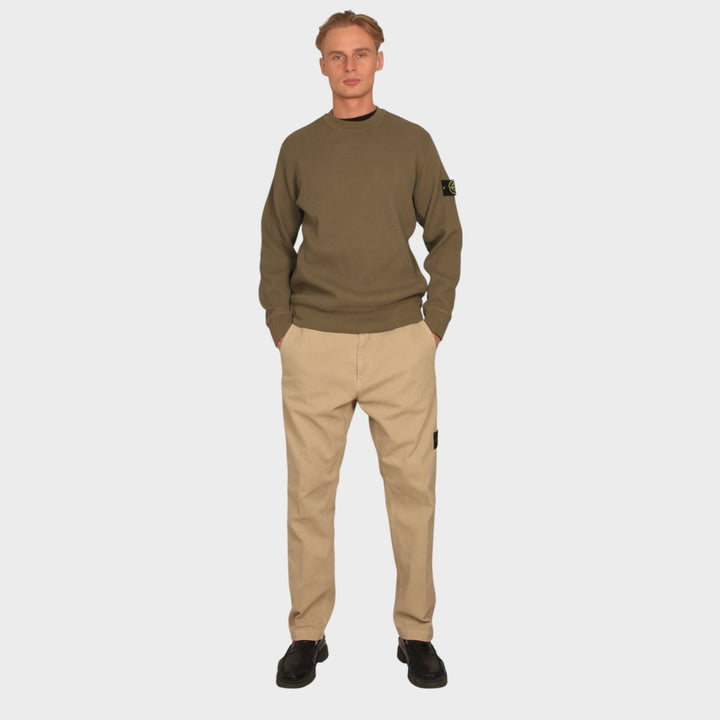 Stone Island Panama Cotton Pants I Sand