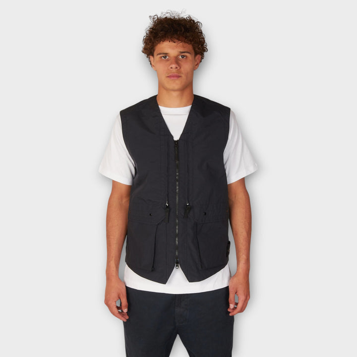 Stone Island Metal Lamina poly Ripstop Vest I navy