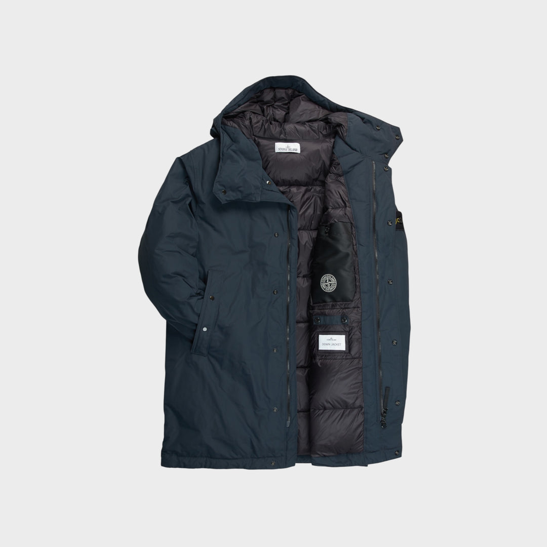 Stone Island Mikro Reps Long Hood I  Navy