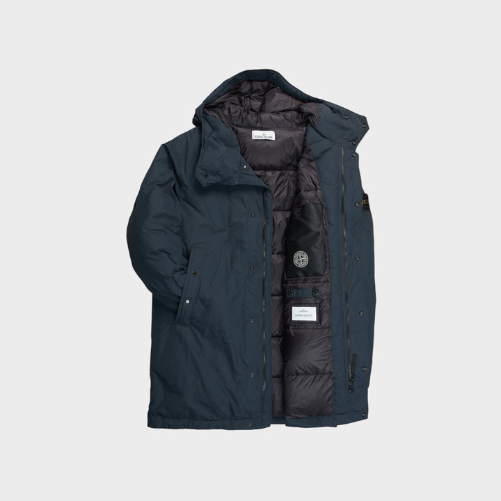 Stone Island Mikro Reps Long Hood I  Navy
