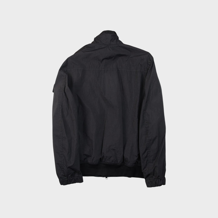 Stone Island Garment Dyed Crinkle Reps Jakke I Black