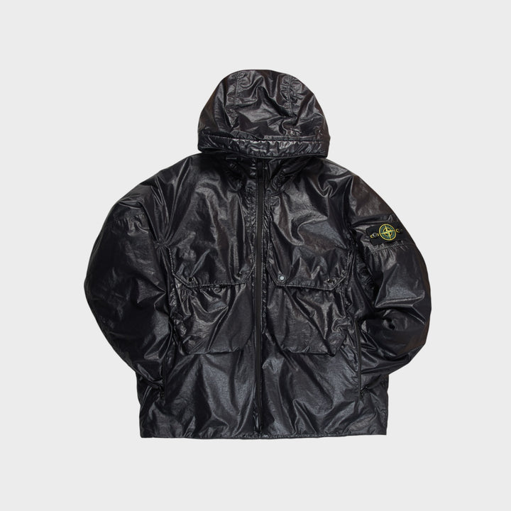 Stone Island Light Nylon 3L-TC Jakke I Black