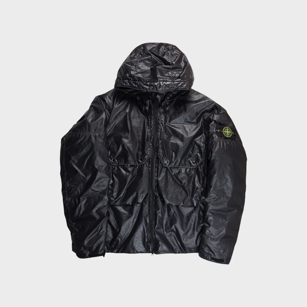 Stone Island Light Nylon 3L-TC Jakke I Black