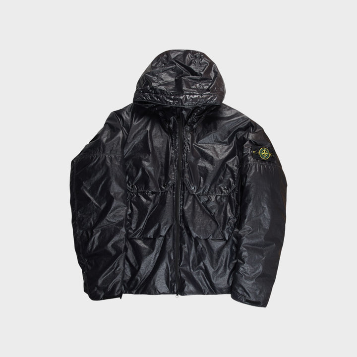 Stone Island Light Nylon 3L-TC Jakke I Black