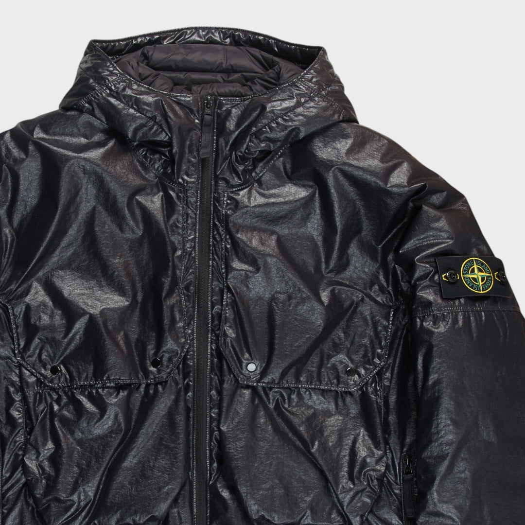 Stone Island Light Nylon 3L-TC Jakke I Black