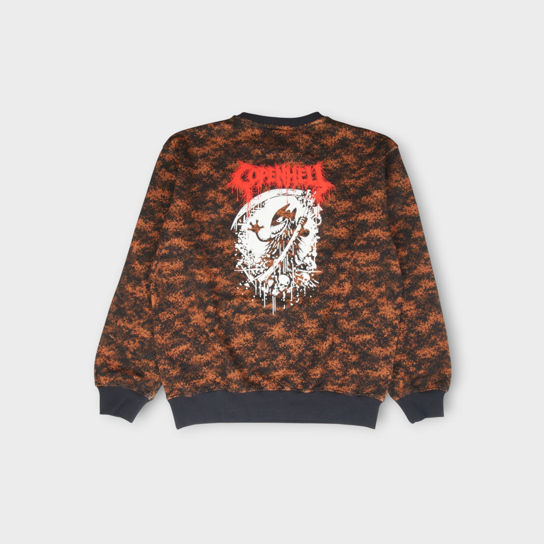 Le Fix x Copenhell Crrewneck I Camo