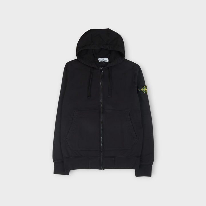 STONE ISLAND FELPA HOODIE I BLACK