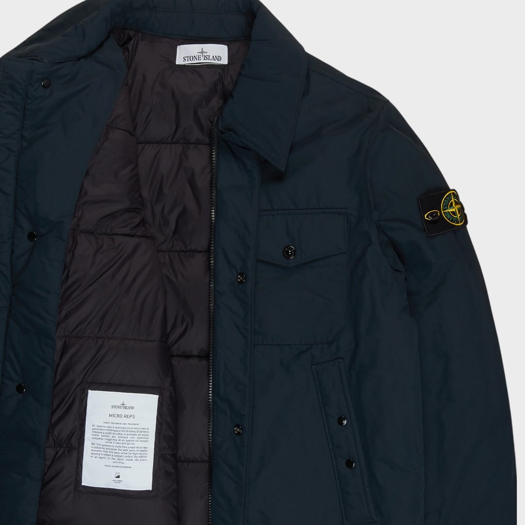 Stone Island Micro Reps Down Coach Jakke I Navy