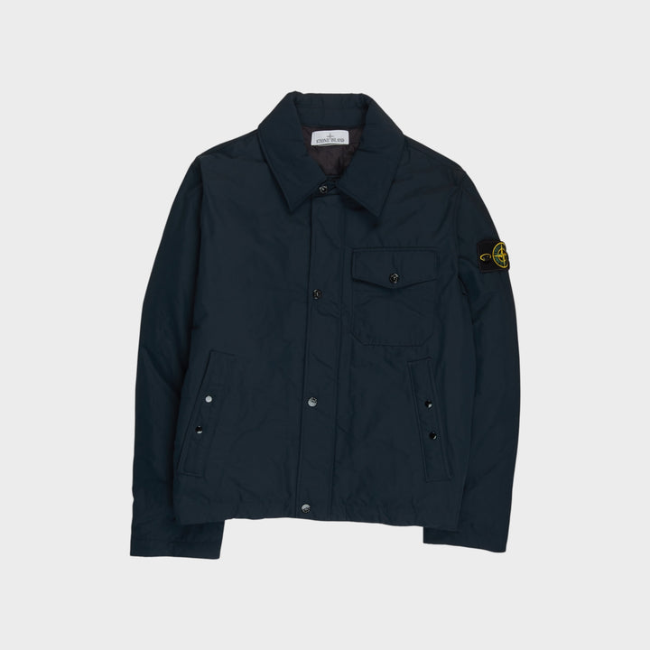 Stone Island Micro Reps Down Coach Jakke I Navy