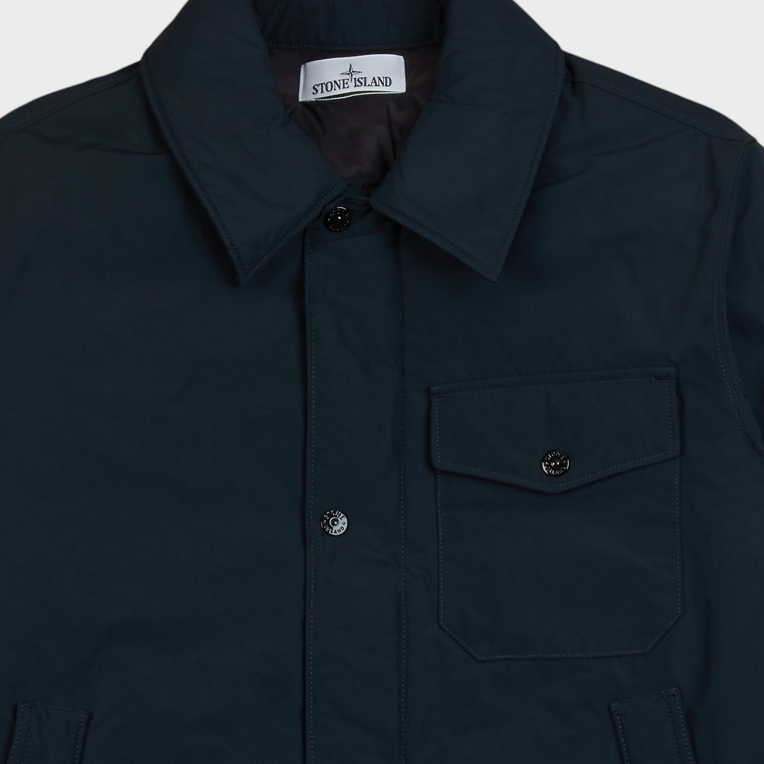Stone Island Micro Reps Down Coach Jakke I Navy