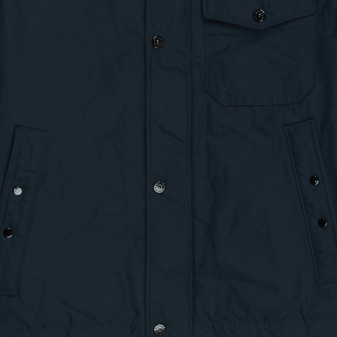 Stone Island Micro Reps Down Coach Jakke I Navy