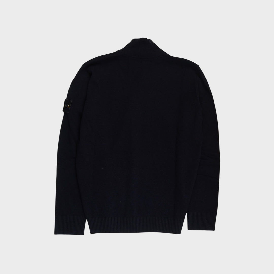 Stone Island Full Zip Jumper I Navy
